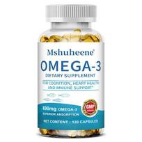Omega-3 Dietary Supplement, With Fish Oil, 330 Mg Epa And 220 Mg Dha, 120 Capsules 120 Capsules