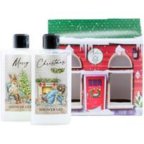 Bohemia Gifts Kalėdinis kosmetikos rinkinys: dušo gelis, 2 x 200 ml