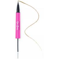 Bodyography Epic Brow 2 in 1 Clear Brow Gel And Liquid Brow Definer Pen makiažo priemonė antakiams, atspalvis: Blonde, šviesi spalva