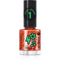 Rimmel London Super Gel Lacquer Nail Polish nagų lakas, atspalvis: 114 Beat Matching, 12 ml
