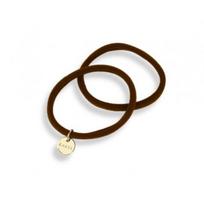 LAETI Hair Elastic Amelie plaukų gumytės, spalva: Brown, 2 vnt.