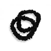 LAETI Silk Elastics Lili plaukų gumytė, spalva: Black, 2 vnt.