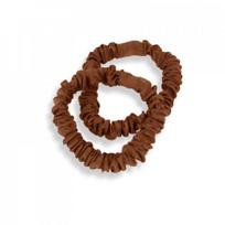 LAETI Silk Elastics Lili plaukų gumytė, spalva: Beige, 2 vnt.