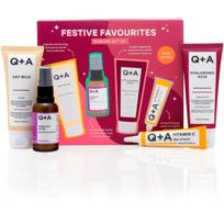 Q+A Festive Favourites Skincare Gift Set odos priežiūros priemonių rinkinys
