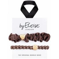 by Eloise London Miss Mocha gumytės plaukams, 2 vnt.