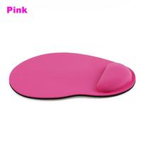 Gift Soft Ergonomic Wrist Support Mouse Pad Mice Mat Non Slip rožinė