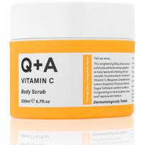 Q+A Vitamin C Body Scrub kūno šveitiklis su vitaminu C, 200 ml