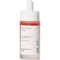 Mid/night 00.00 00.29 Imperfections Drops šveičiamasis veido serumas, 30 ml