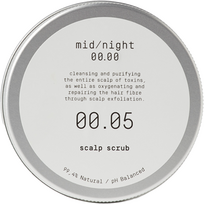 Mid/night 00.00 00.05 Scalp Scrub galvos odos šveitiklis, 130 ml