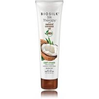 BioSilk Silk Therapy Curl Cream kremas garbanotiems plaukams, 148 ml