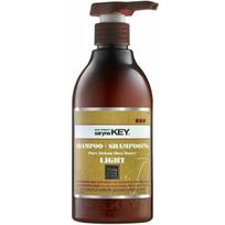 Saryna KEY Damage Repair Light Pure African Shea Shampoo plaukų šampūnas su taukmedžio sviestu, atstatomasis, skirtas pažeistiems plaukams, neapsunkina plaukų, 500 ml