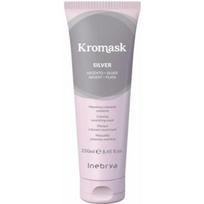 Inebrya Kromask Coloring Nourishing Mask Silver dažanti maitinamoji kaukė šviesiems plaukams, 250 ml
