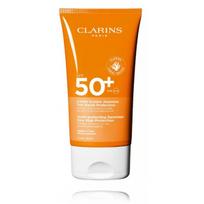 Clarins Youth-Protecting Sunscreen SPF 50+ apsauginis kremas nuo saulės veidui, 150 ml