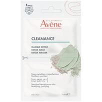 Avène Cleanance Detox Mask veido kaukė, 2 x 6 ml