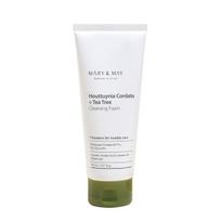 MARY & MAY Houttuynia Cordata + Tea Tree Cleansing Foam valomosios veido putos probleminei odai, 150 ml