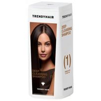 Trendy Hair SPANISH LATTE Deep Cleansing Shampoo valomasis, stiprinamasis šampūnas plaukams, 100 ml
