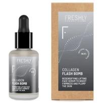Freshly Cosmetics Collagen Flash Bomb Lifting Face Serum stangrinantis veido serumas, 30 ml