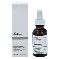 The Ordinary 100% Cold-Pressed Virgin Marula Oil šalto spaudimo marula aliejus odai ir plaukams, 30 ml