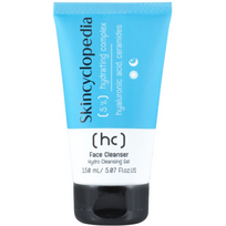 Skincyclopedia Face Cleanser Hydro Cleansing Gel veido prausiklis su 5% drėkinamuoju kompleksu, hialurono rūgštimi, keramidais ir niacinamidu, 150 ml