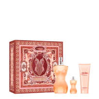 Jean Paul Gaultier Classique EDT rinkinys moterims (EDT, 100 ml + EDT, 6 ml + kūno losjonas, 75 ml)