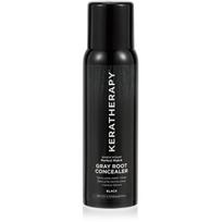 Keratherapy Perfect Match Gray Root Concealer purškiklis su spalva, atspalvis: Black, 118 ml