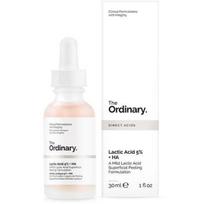 The Ordinary Lactic Acid 5% + HA 2% šveičiamoji priemonė veidui, 30 ml