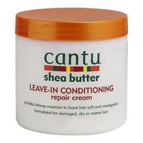 Cantu Shea Butter Leave-In Conditioning Repair Cream plaukų kremas, 453 g