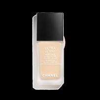 Chanel Ultra Le Teint Flawless Finish Fluid Foundation ilgai išliekanti tobulinanti kreminė pudra, matinis švytintis efektas, atspalvis: B10, 30 ml