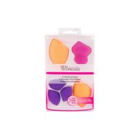 Real Techniques Sponges Set makiažo kempinėlių rinkinys (kempinėlė pagrindo tepimui x2 + mini kempinėlė x3 + kempinėlė kontūravimui)