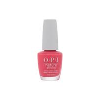 OPI Nature Strong Nail Polish nagų lakas, atspalvis: NAT 010 Big Bloom Energy, 15 ml