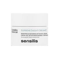 Sensilis Supreme Renewal Detox Night Cream naktinis veido kremas, 50 ml