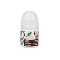 Dr. Organic Virgin Coconut Oil Deodorant Roll On rutulinis dezodorantas, 50 ml