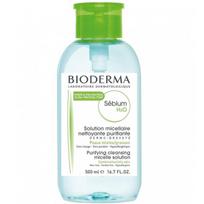 Bioderma Sebium H2O Reverse Pump micelinis vanduo, 500 ml