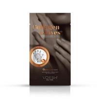 Voesh Collagen Gloves kaukė rankoms su kolagenu ir argano aliejumi, 1 pora pirštinių