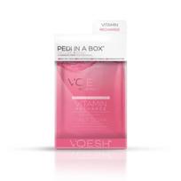 Procedūra kojoms Voesh Pedi In A Box 4 in 1 Vitamin Recharge, su vitaminu C, atstato pėdų odą
