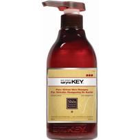 Saryna KEY Damage Repair Pure African Shea Shampoo plaukų šampūnas su taukmedžio sviestu, 500 ml