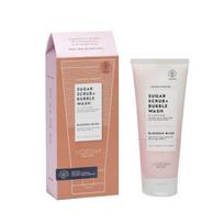 Cukraus šveitiklis kūno ir galvos odos priežiūrai Voesh Shower & Empower Sugar Scrub Bubble Wash Citrus Crush, 210 g