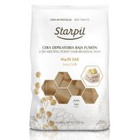 Žemoje temperatūroje besilydantis vaškas depiliacijai Starpil, dramblio kaulo, 1 kg