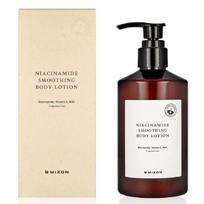 Kūno losjonas Mizon Niacinamide Smoothing Body Lotion, su niacinamidu, vitaminu C ir AHA grupės rūgštimis, 300 ml