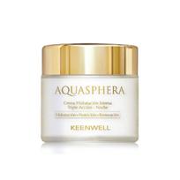 Keenwell AQUASPHERA trejopo poveikio intensyviai drėkinantis naktinis kremas, 80 ml