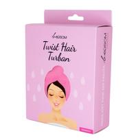 Be OSOM Twist Hair Turban turbanas plaukams, rausvos spalvos