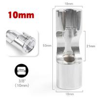 Dyzelinio purkštuko degalų linijos raktas 10mm-19mm Atviras alyvos vamzdžio nuėmimo įvorė jungties veržlės lizdo adapteris Rankinis įrankis 10mm