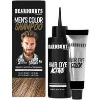 Beardburys Color Shampoo 5N Light Brown šviesiai rudos spalvos laikinas plaukų tonavimo šampūnas