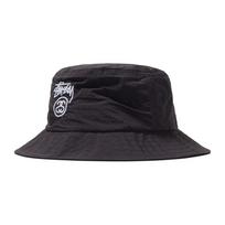 Stussy sulankstoma kibiro skrybėlė Unisex skrybėlės Juoda 132879 M black