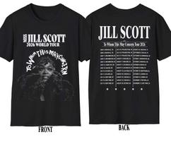 Jill Scott Shirt to Whom This My Concern Tour 2026 Reprint T-Shirt XXXXL