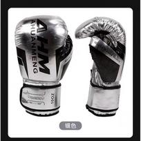 Suaugusiųjų bokso pirštinės Muay Thai Kickboxing Treniruotės Kovos Sportas PU Oda Bokso Pirštinės 6-14oz 6 oz juoda