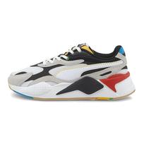 PUMA RS X Low top Kids Lifestyle Shoes Black White Red Teenagers 374498-01 37 black