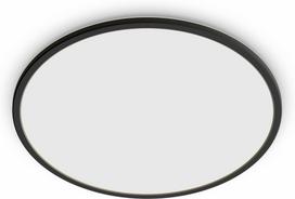 PHILIPS Superslim CL550 ceiling light, round, black, 1900 lm, 2700K (929002666901) buy cheap online