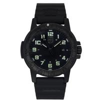 Luminox Leatherback Sea Turtle Giant PU dirželis Juodas ciferblatas Kvarcinis XS.0330 100M Vyriškas laikrodis juoda