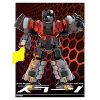 Transforming Robot  Assembly Idea Silt Puzzle Building Block Set Gift Assembly Toy for Boys